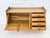 Mid-Century Modern Oak Sideboard with Bronze and Leather Finishes by Guillerme et Chambron for Votre Maison, 1950s For Sale - Image 3 of 8
