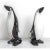 2 Large Penguins Artisan Glass "Cristalleria Stile D'Arte" For Sale - Image 4 of 11