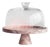 Pink Marble Cake Stand from Kiwano Concept For Sale