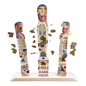 Norman Laliberte 1988 Sculpture