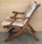 1930s French Wooden Folding Armchair With Upholstered Cushions For Sale - Image 9 of 14