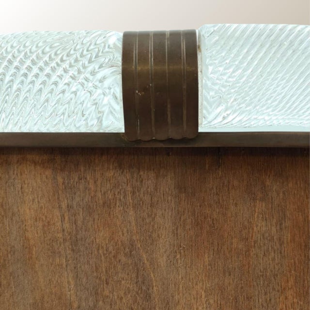 Murano Glass Frame from Barovier & Toso, 1940s For Sale - Image 6 of 11