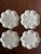 Antique White Vintage Capiz Shell Platter - Set of 8 For Sale - Image 8 of 12