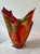 Murano 20thC Mid-Century Modern Colorful Murano Art Glass Sculptural Vase For Sale - Image 4 of 7