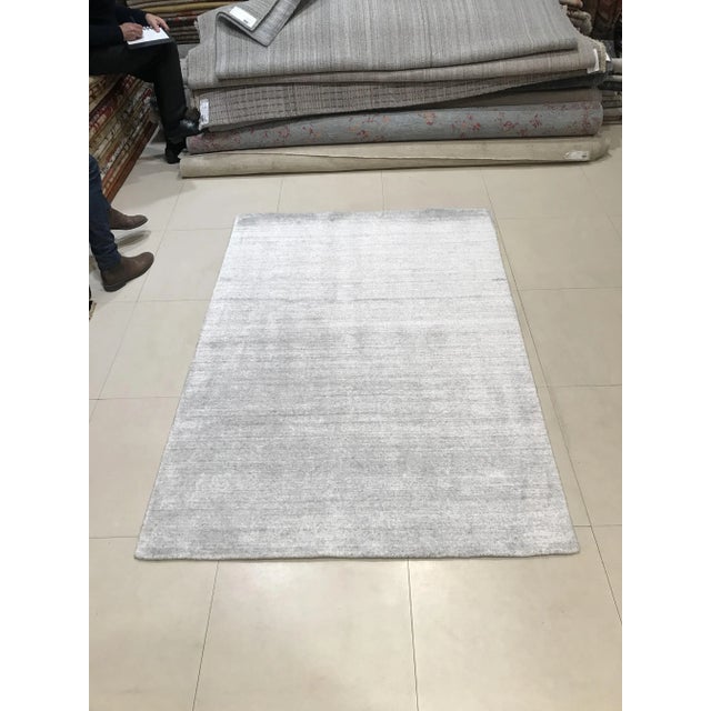 Vintage Indian Handmade Rug For Sale - Image 4 of 9