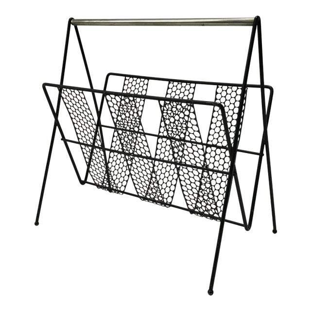 Perforated Metal Magazine Holder For Sale