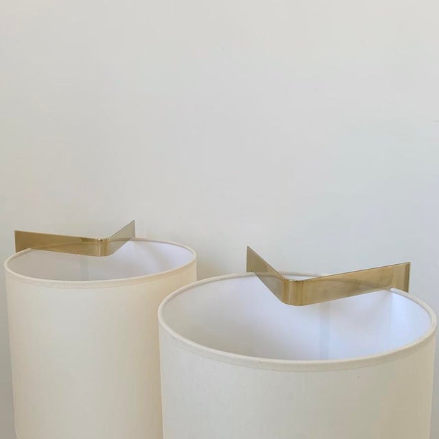 Brass Table Lamps by Giuliana Gramigna, 1970, Set of 2 For Sale - Image 9 of 16