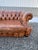 Vintage English Leather Chesterfield Sofa For Sale - Image 4 of 8