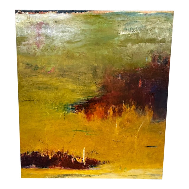 Claudia Marselle Soul's Journey, the Beginning Original Oil Painting, Signed For Sale