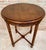 Renaissance 1930s Spanish Round Carved Wood Side Table With Bobbin Turned Legs For Sale - Image 3 of 10