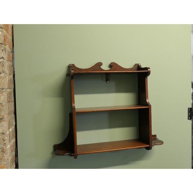 1900 - 1909 Arts and Crafts Wall Hanging Shelves, 1900 For Sale - Image 5 of 7