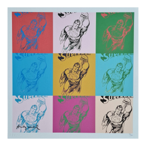 After Andy Warhol, Superman, 1980s, Lithograph