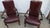 1980s 1980s Pair Hancock Moore Leather Side Club Office Chairs Mahogany For Sale - Image 5 of 10