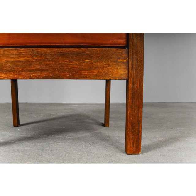 Art Nouveau Chair in Oak For Sale - Image 15 of 18