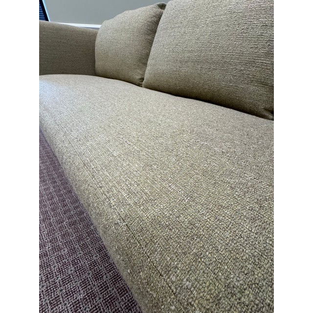 Green Lee Industries 3381-03 Bench Seat Sofa in Decker Sage For Sale - Image 8 of 11