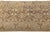 Vintage Hand-Knotted Neutral Anatolian Tribal Runner Rug | Earthy Beige & Walnut Geometric For Sale - Image 4 of 9