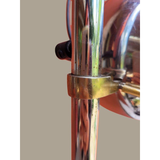 Space Age Eyeball Floor Lamp in Chrome, 1970s For Sale - Image 4 of 18