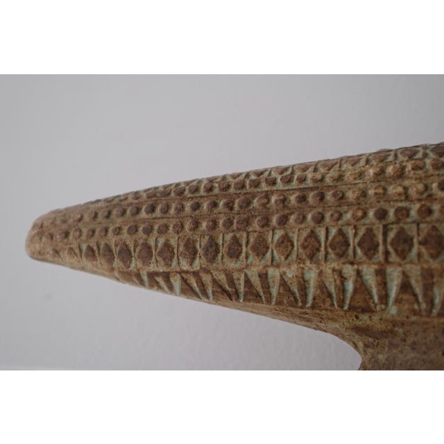 Ceramic Wall Clock by Pat and Joe Rowland for Sant Vicens, 1970 For Sale - Image 3 of 6