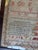 Antique Signed and Dated 19th Century Needlework Sampler For Sale - Image 9 of 14
