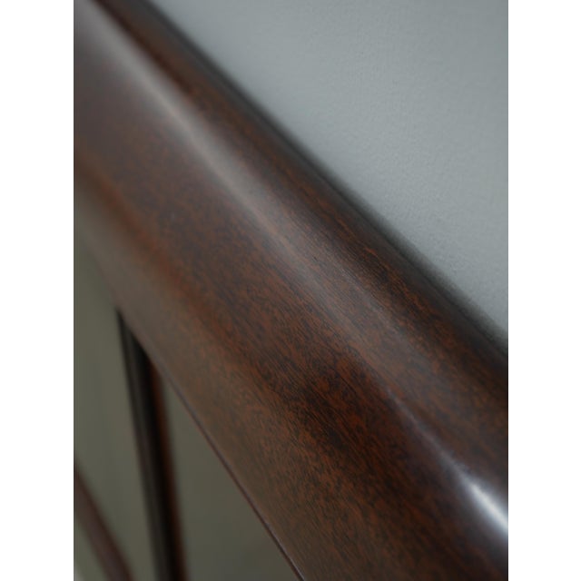 Wood Stickley Mahogany King Size Headboard For Sale - Image 7 of 11
