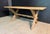 A highly desirable X leg Farmhouse Dining Table. Made from solid Oak and French in origin. Lots of character especially...