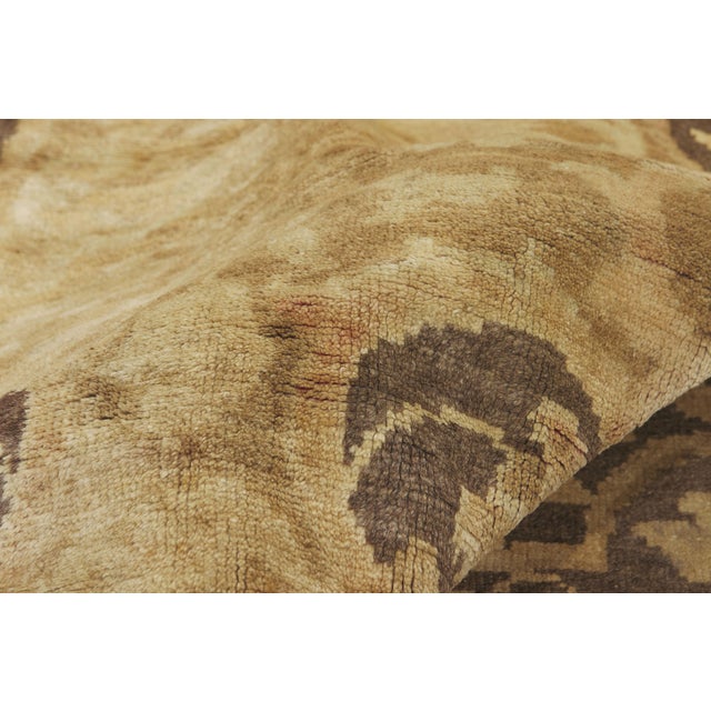 Vintage Turkish Oushak Rug, 06’11 X 11’00 For Sale In Dallas - Image 6 of 10
