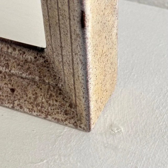 1970s Industrial Modern Ceramic Vase attributed to Alessio Tasca, 1970s For Sale - Image 5 of 11