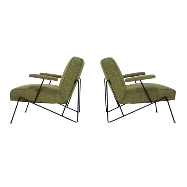 Mid-Century Modern Dan Johnson Lounge Chairs, 1950s For Sale - Image 3 of 8