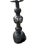 Vintage Victorian Japanese Hand Carved (Japonisme) Aesthetic Movement Lamp Tall For Sale - Image 4 of 11