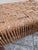 Brown French Mid-Century Rope Footstool, Audoux-Minet Style — C. 1950s–60s For Sale - Image 8 of 10