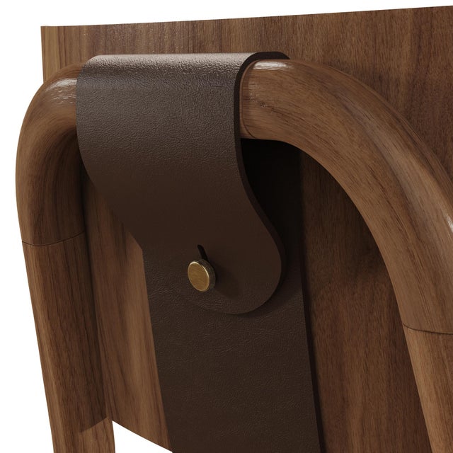 Black Arthur Dining Chair by Wood Tailors Club For Sale - Image 8 of 18