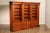 Francesco Molon Italian Neoclassical Style Burlwood Triple Bookcase For Sale - Image 4 of 12