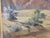 A serene Southwestern desert landscape rendered in oil, capturing the timeless beauty of arid terrain beneath a luminous...