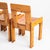 Vintage Pine Chairs attributed to Silvio Coppola for Fratelli Montin, Italy, 1970s, Set of 4 For Sale - Image 11 of 16