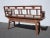 Vintage Rustic Chinoiserie Teak Bench W Two Drawers For Sale In Los Angeles - Image 6 of 17