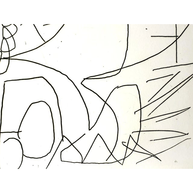 Early 21st Century André Lanskoy - Composition - Original Etching 1960 For Sale - Image 5 of 8