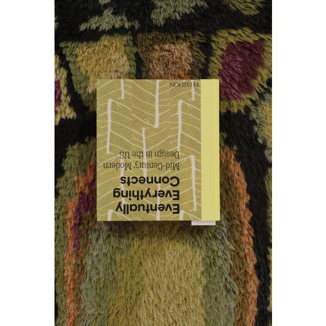 Vintage Swedish Rya Runner, Earth Tones With Mosaic Geometry - Rug & Kilim For Sale - Image 10 of 10