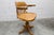Scandinavian Swivel Office Chair in Bentwood from Thonet, 1960s For Sale - Image 8 of 18