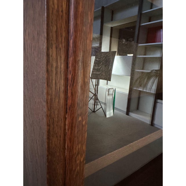 Art Deco Display Cabinet in Oak, 1930s For Sale - Image 15 of 18