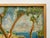 Vintage Mid Twentieth Century Postimpressionist " Stupiste, Komiza " Framed Original Adriatic Seascape Impasto Oil Painting For Sale - Image 11 of 18