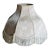 1970s Large Off White Fringe Lampshade For Sale