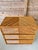 Wood Vintage Floating Pencil Rattan Three-Drawer Chest or Dresser For Sale - Image 7 of 12