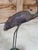 Metal Vintage Handcrafted Copper Heron Sculpture With Verdigris Patina For Sale - Image 7 of 11