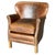 Vintage Brazilian Leather Armchair with Antique Brass Studs For Sale - Image 17 of 17