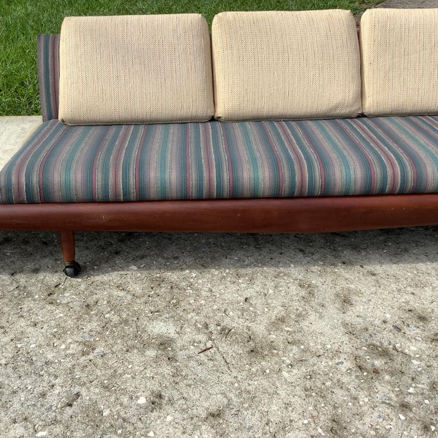1950s MCM Vintage Signed Adrian Pearsall Mid Century Modern Sofa For Sale - Image 11 of 12