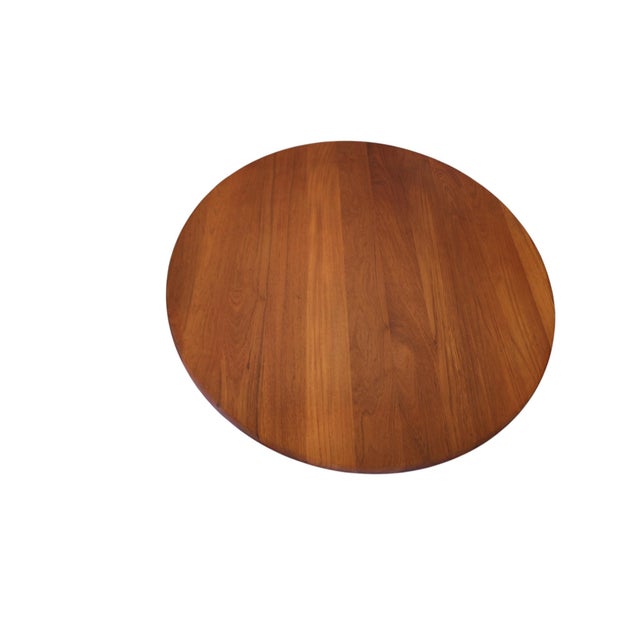 1970s Round Coffee Table in Teak from A/S Niels Bach Møbelfabrik, 1960s For Sale - Image 5 of 15