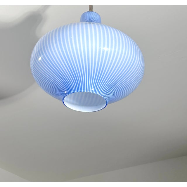 Venini Pendant Lamp by Massimo Vignelli and Paolo Venini for Venini, 1950s For Sale - Image 4 of 7