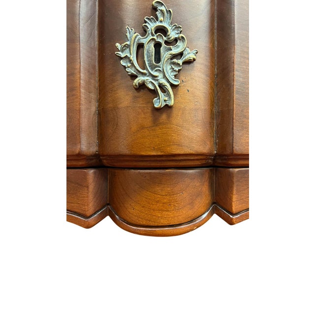 Vintage French Provincial Style Commode Chest of Drawers For Sale - Image 11 of 13