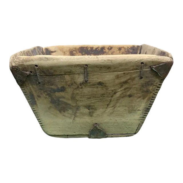 Vintage Wooden Rice Measurer For Sale