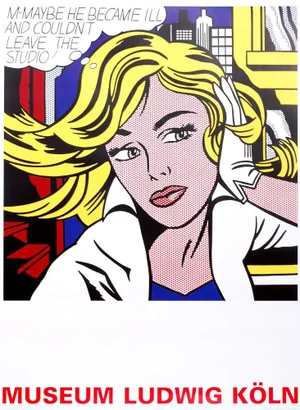 Roy Lichtenstein, M-Maybe, Late 20th Century, Print